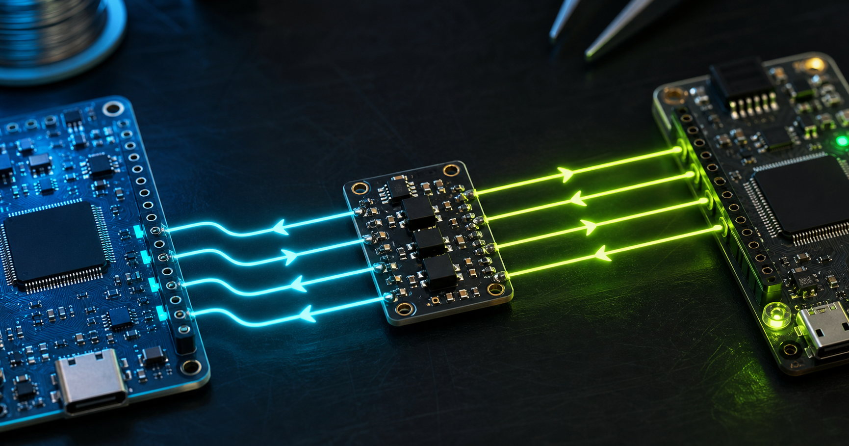 How Logic Level Shifters Work: 3.3V to 5V Interfacing Without Damage